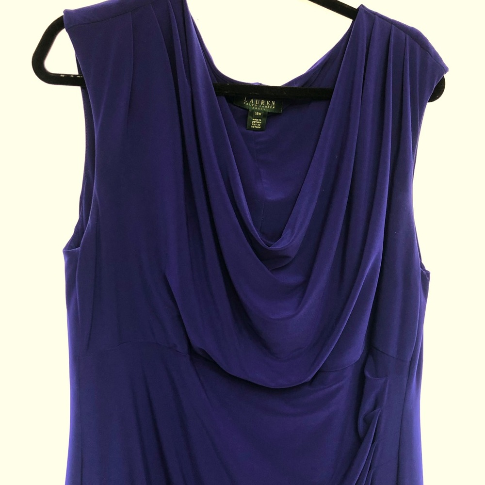 Ralph Lauren Cowl Neck Dress